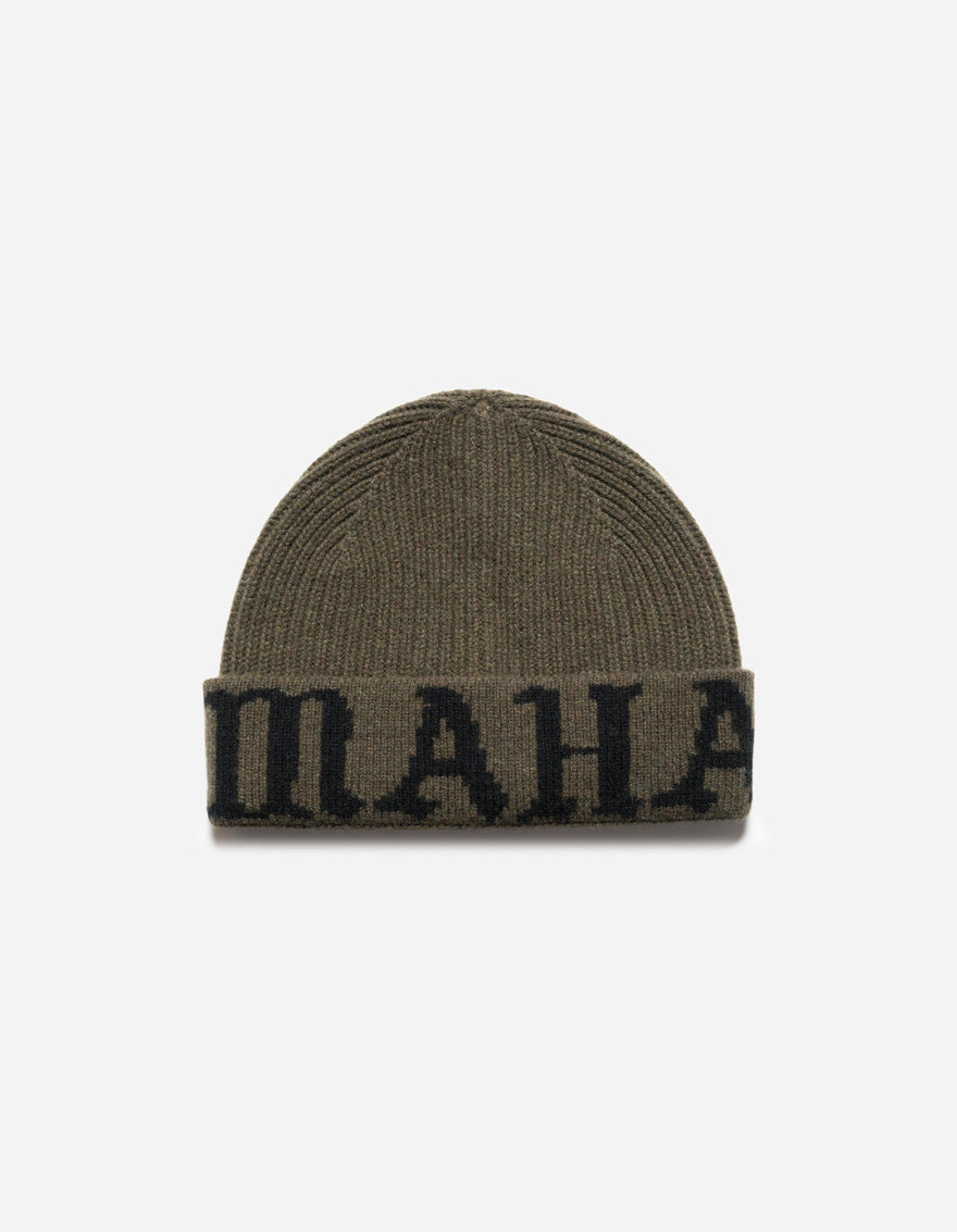 7766 Maha Knitted Beanie Olive
