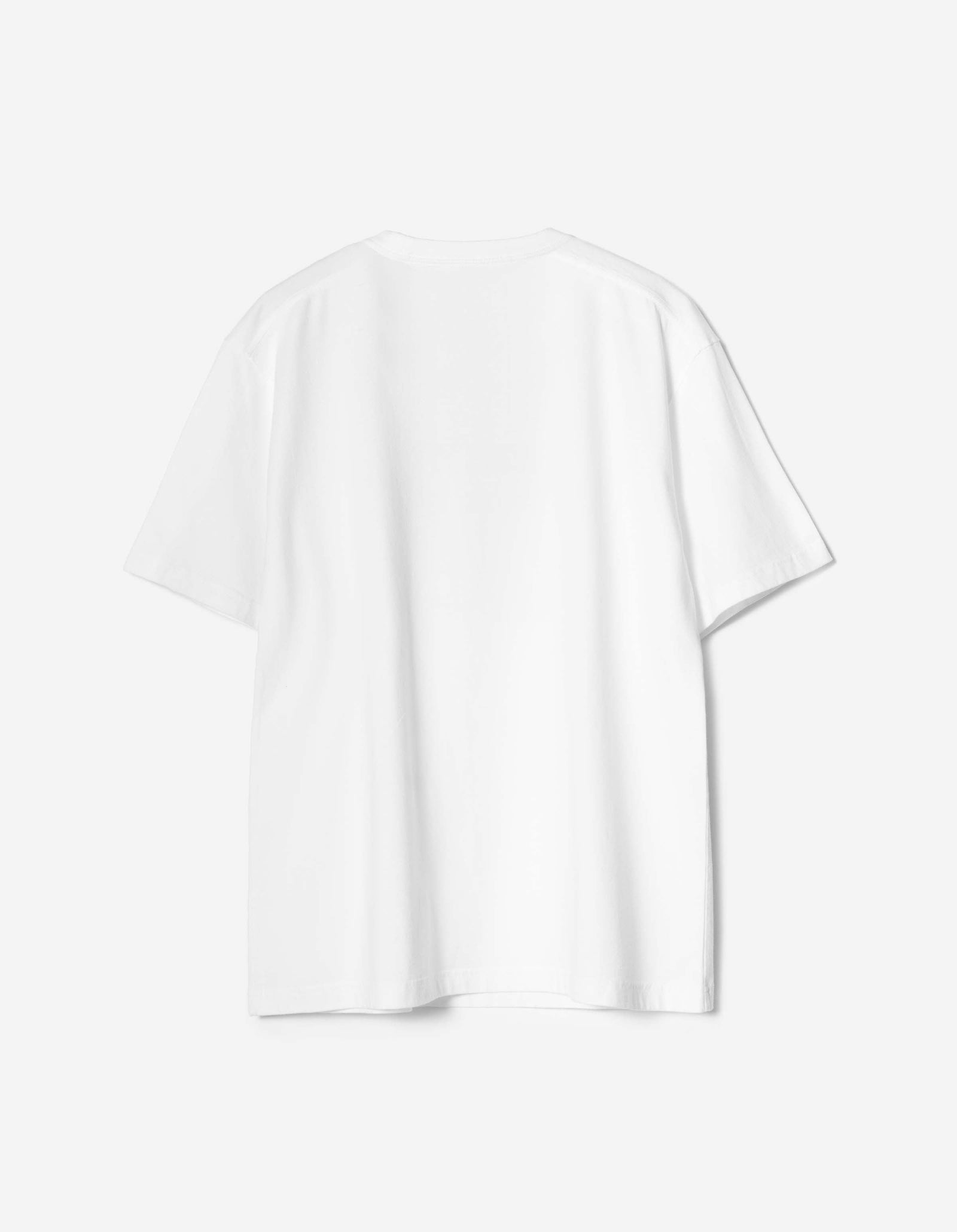 7768 Bamboo Logo S/S T-Shirt White