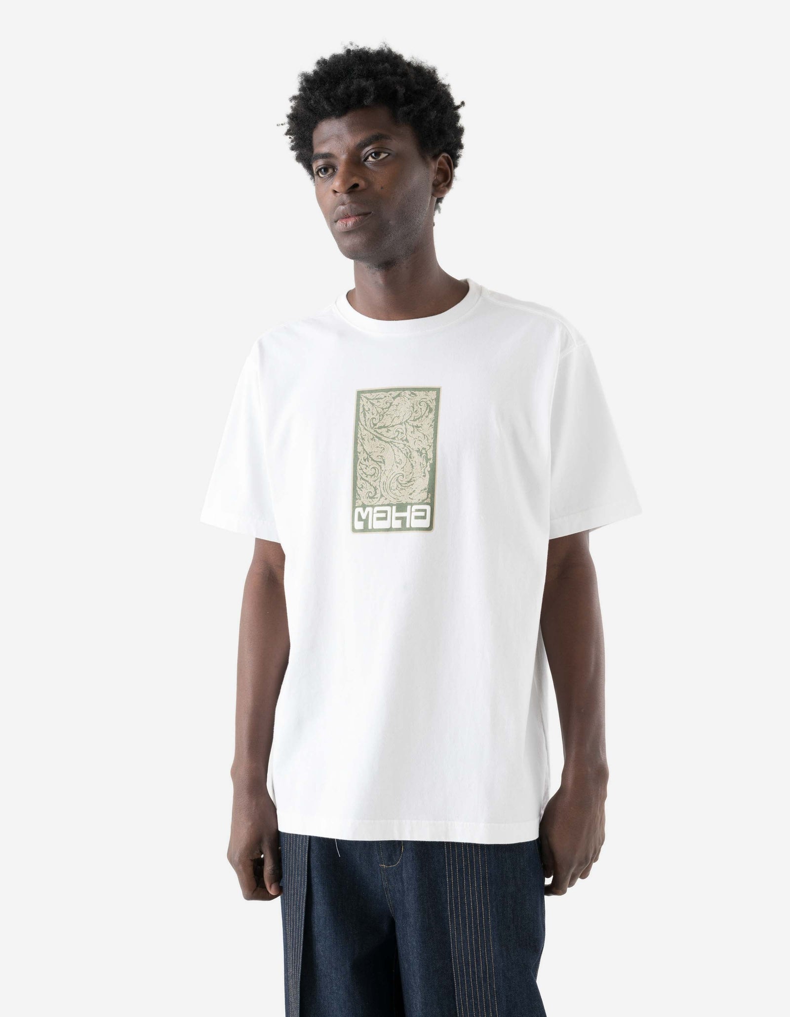 7771 Thai Temple S/S T-Shirt White