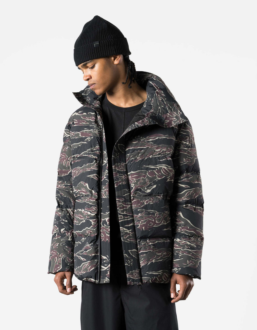 7799 Oversized Camo Puffer Jacket Jungle