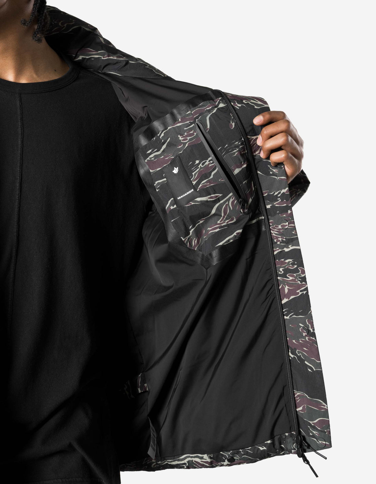 7799 Oversized Camo Puffer Jacket Jungle