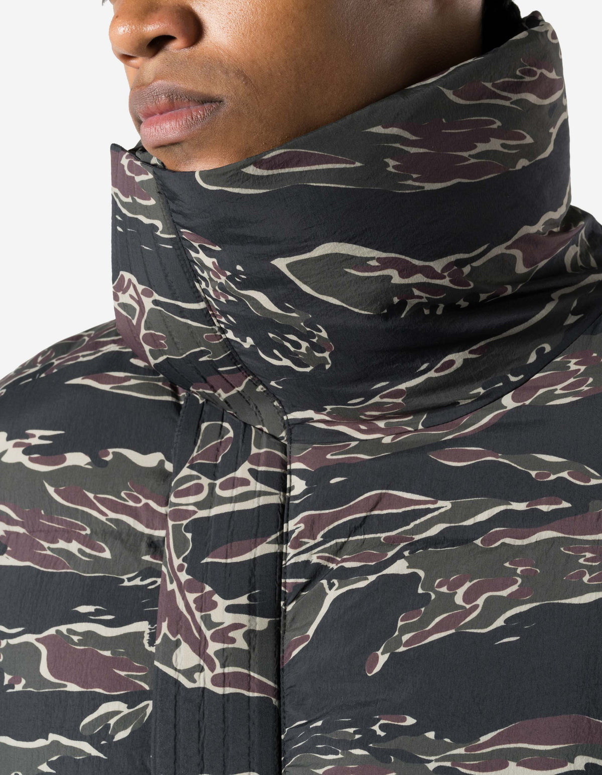 7799 Oversized Camo Puffer Jacket Jungle