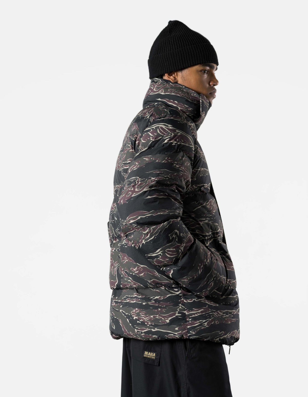 7799 Oversized Camo Puffer Jacket Jungle