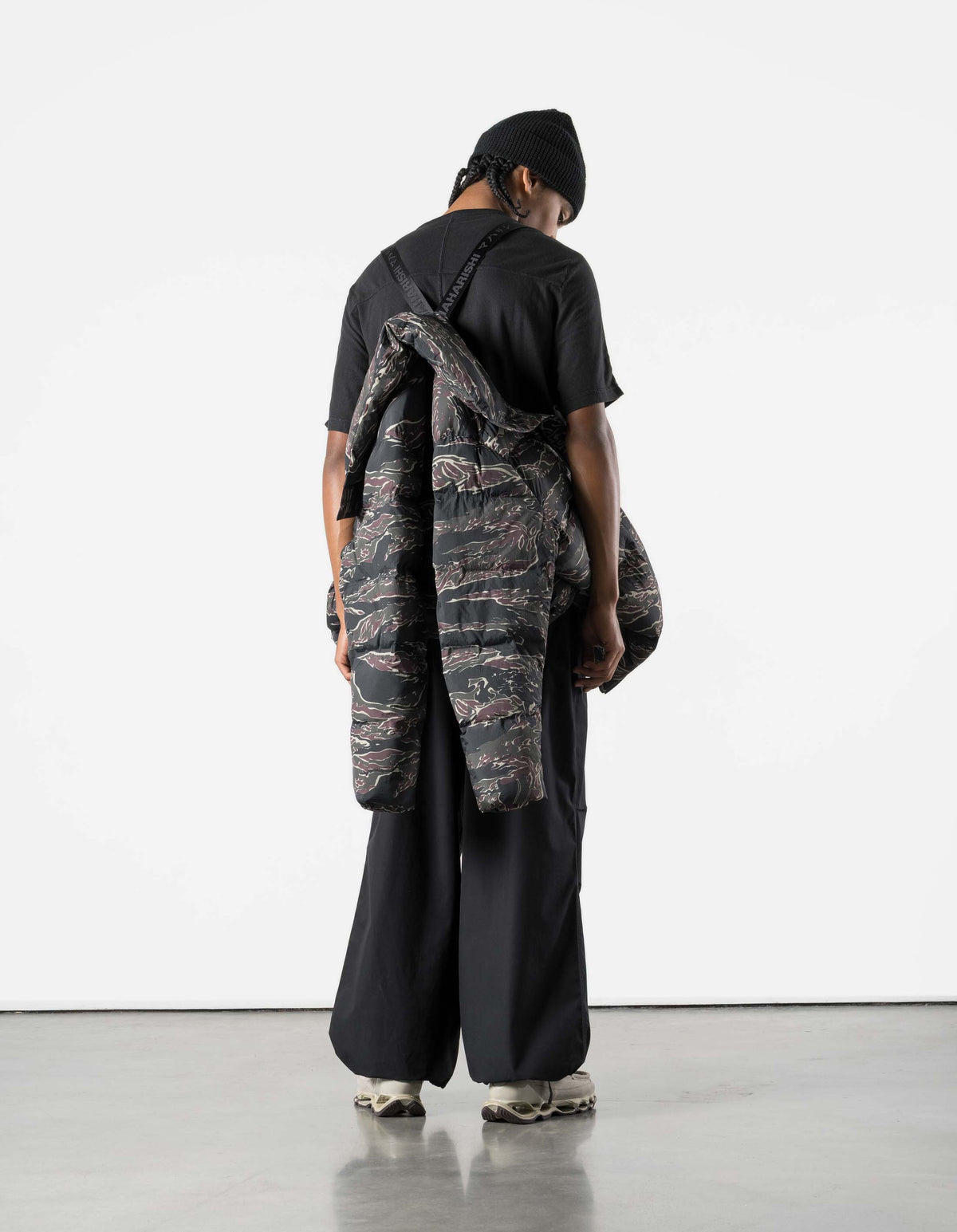 7799 Oversized Camo Puffer Jacket Jungle