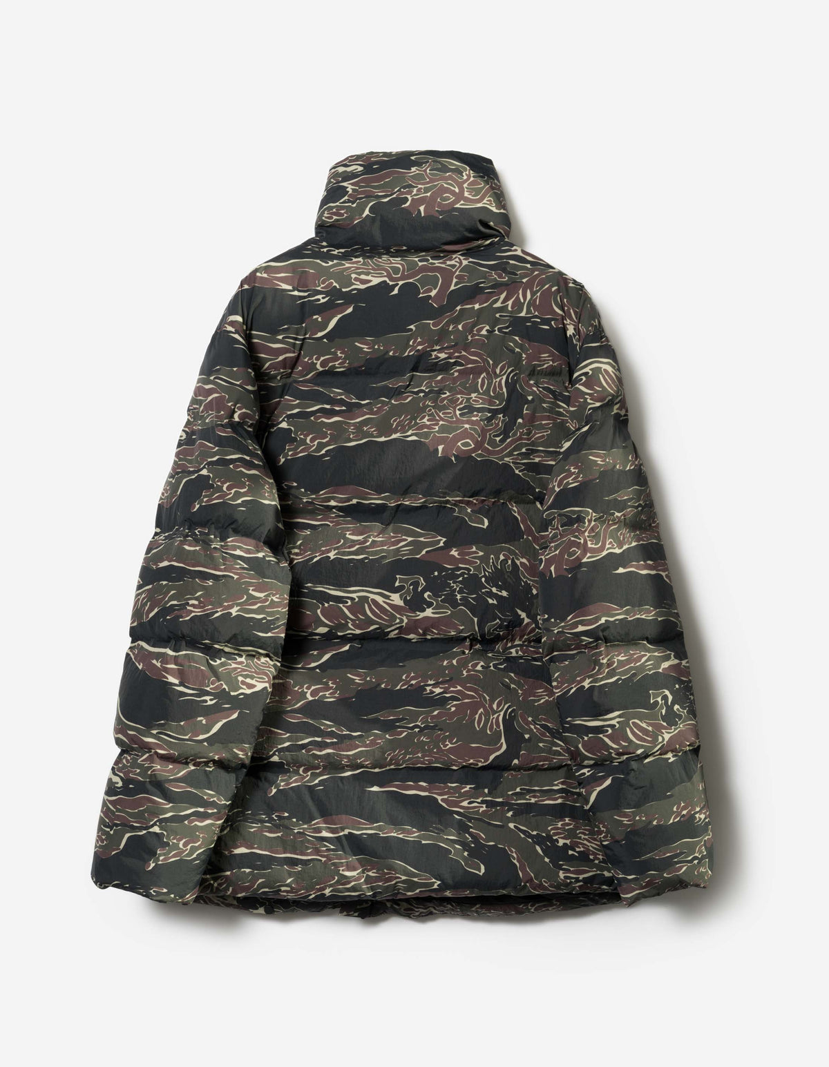 7799 Oversized Camo Puffer Jacket Jungle