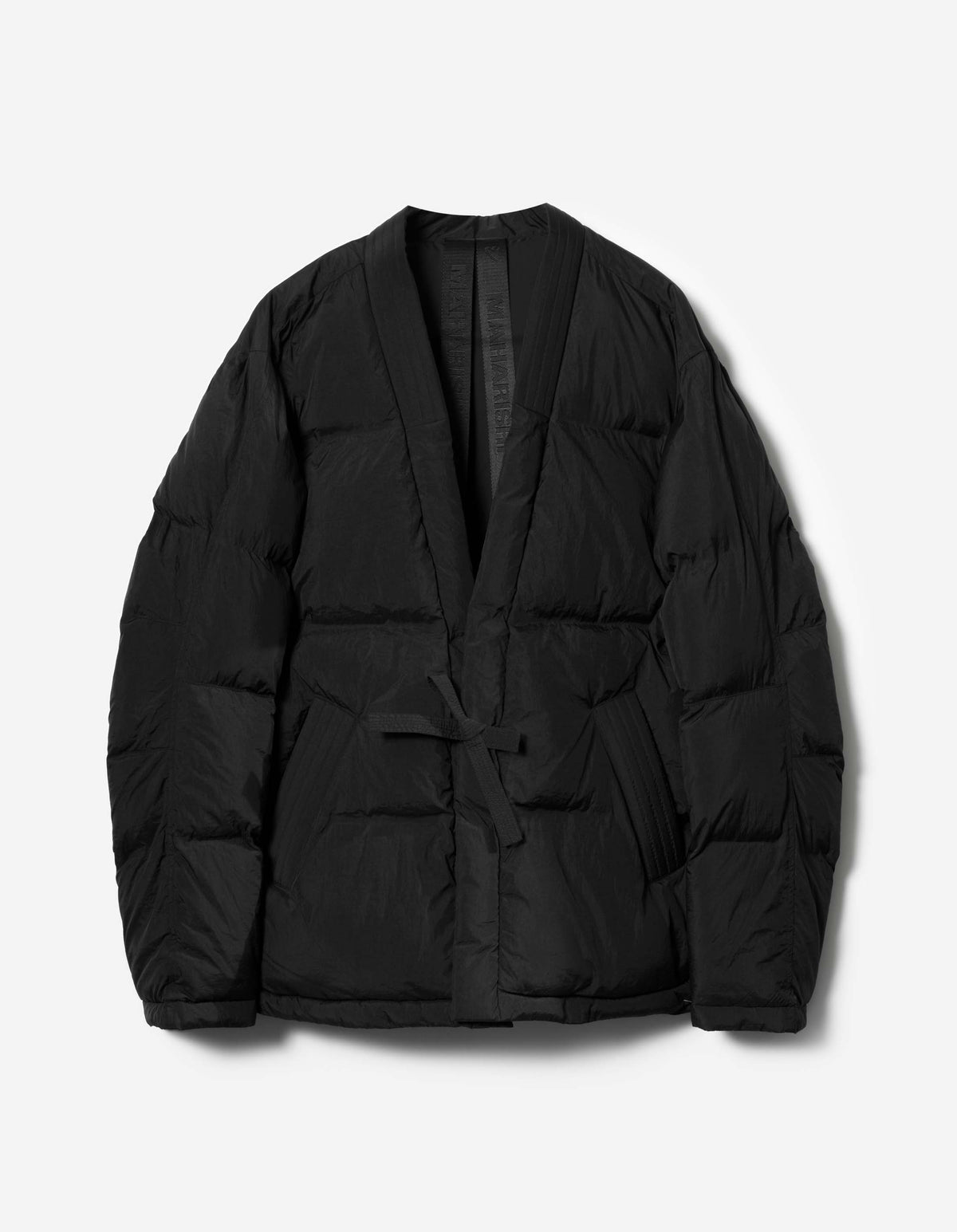 7800 Primaloft Hanten Kimono Puffer Black