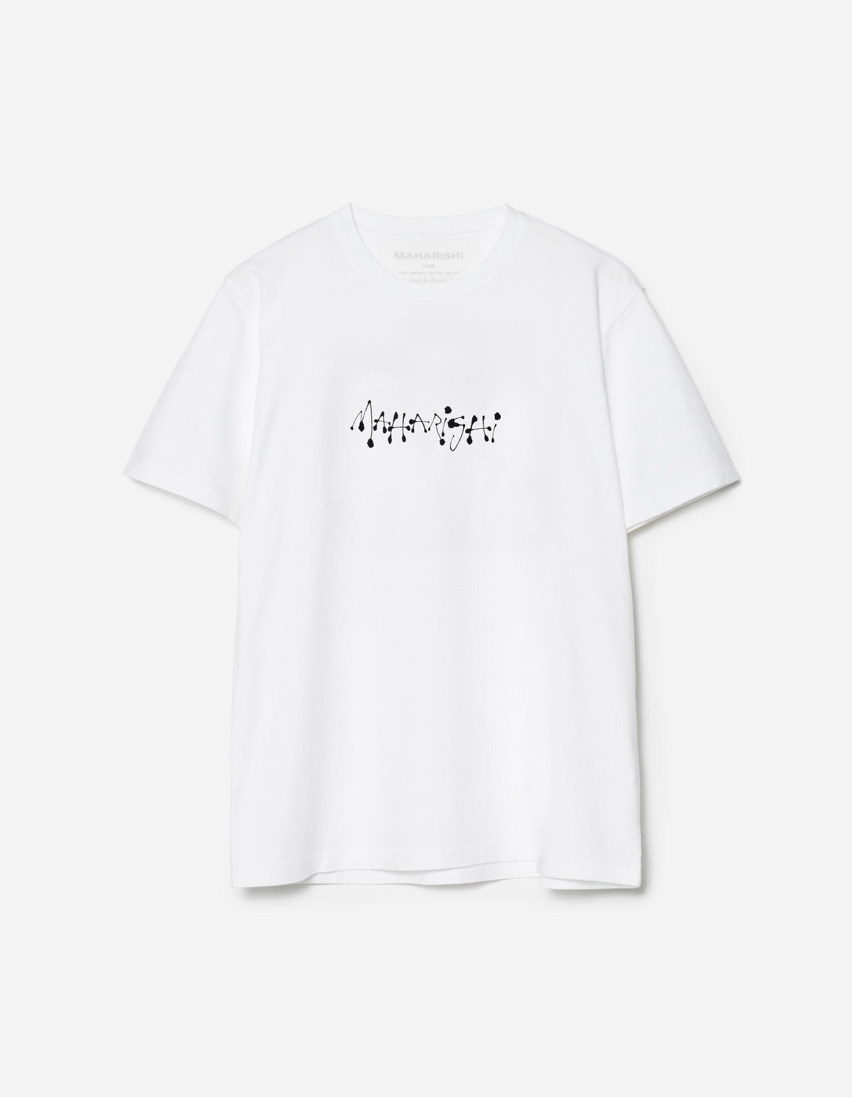 7805 Maha Calligraphy T-Shirt White