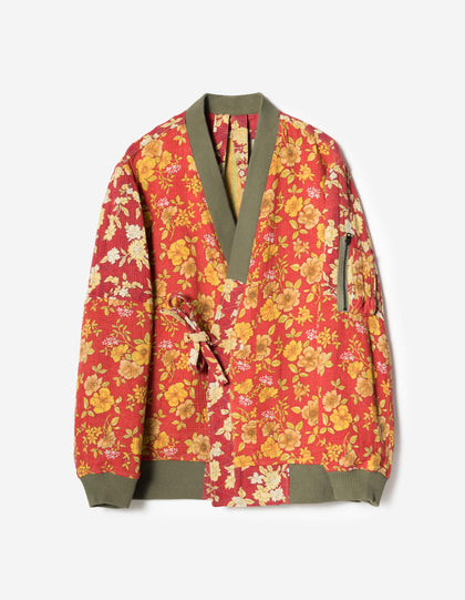 7809 Upcycled MA1 Kimono Multi