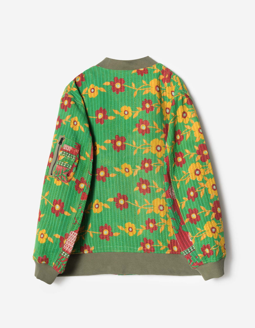 7809 Upcycled MA1 Kimono Multi