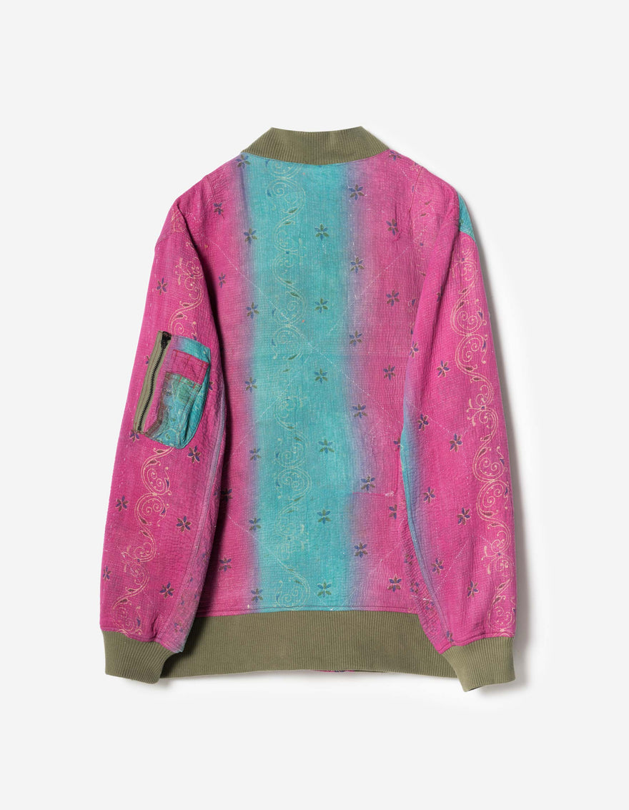 7809 Upcycled MA1 Kimono Multi