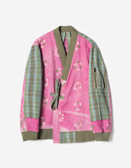 7809 Upcycled MA1 Kimono Multi