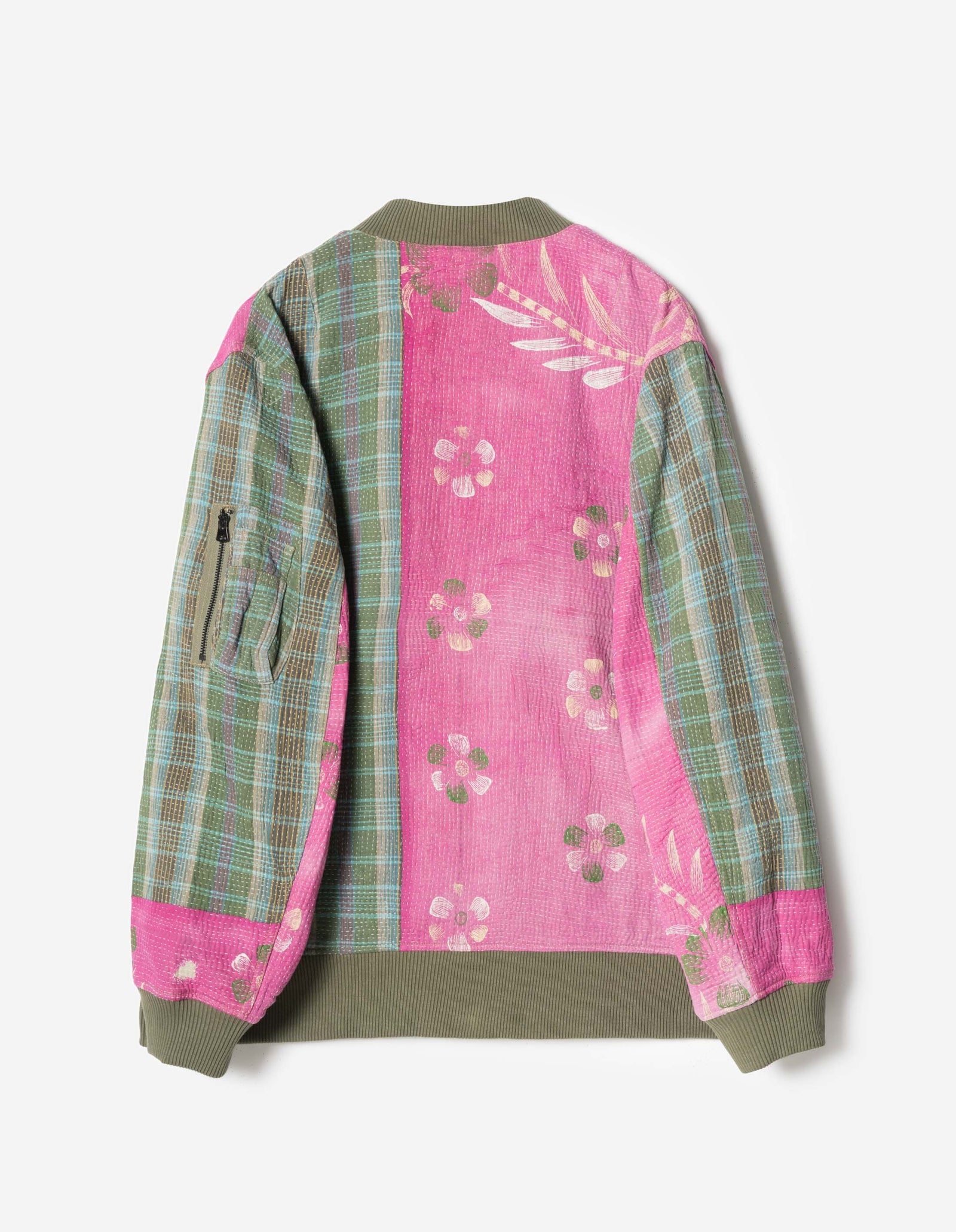 7809 Upcycled MA1 Kimono Multi