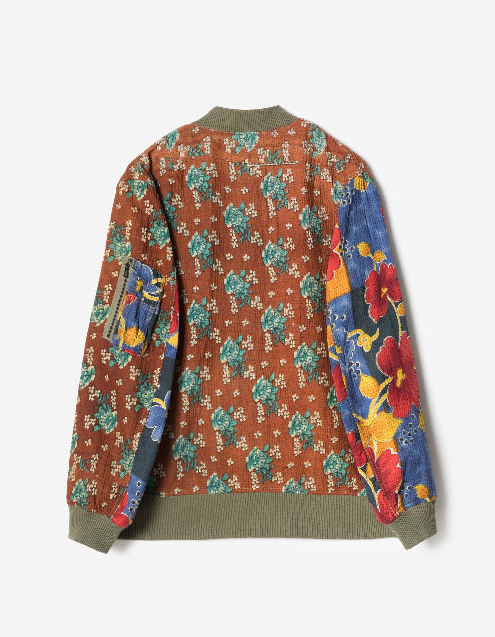 7809 Upcycled MA1 Kimono Multi