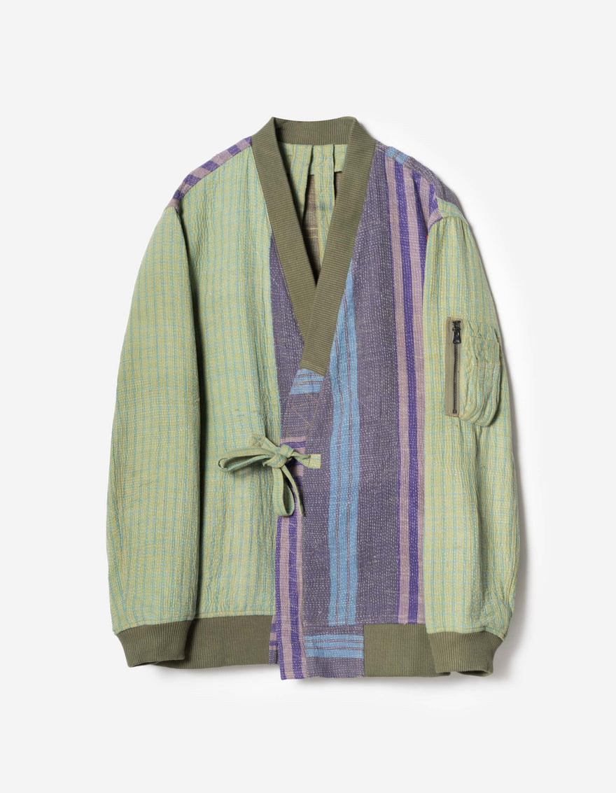 7809 Upcycled MA1 Kimono Multi