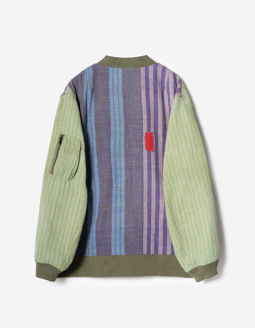 7809 Upcycled MA1 Kimono Multi