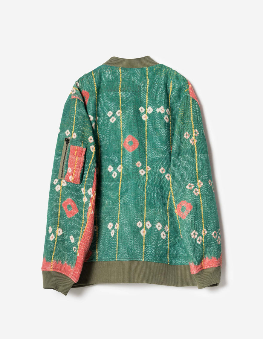 7809 Upcycled MA1 Kimono Multi