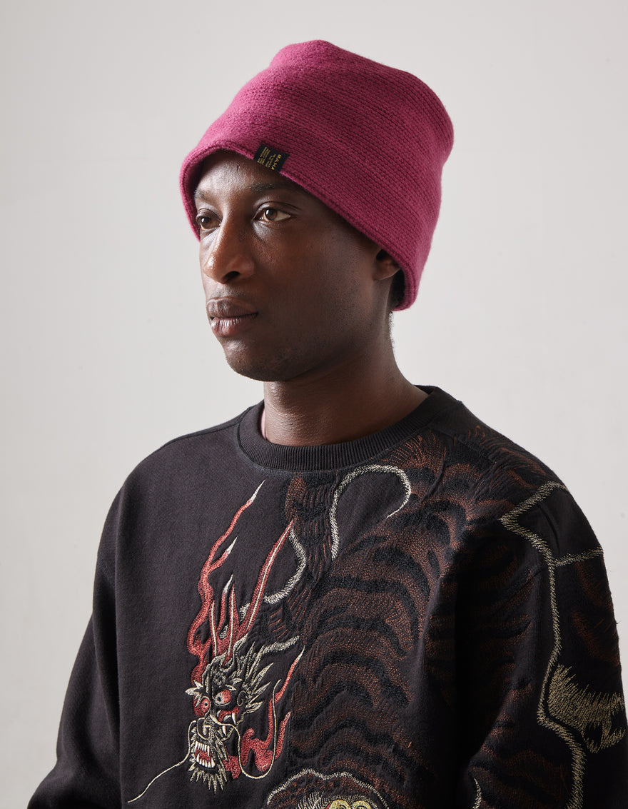 9266 MILTYPE Wool Bucket Hat Murasaki Purple