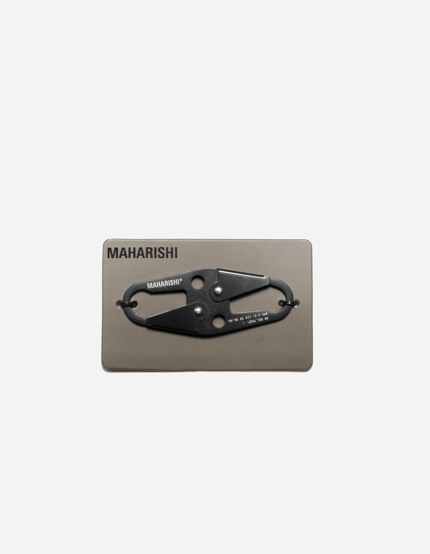 9351 XL Key Clip · Stainless Steel Black