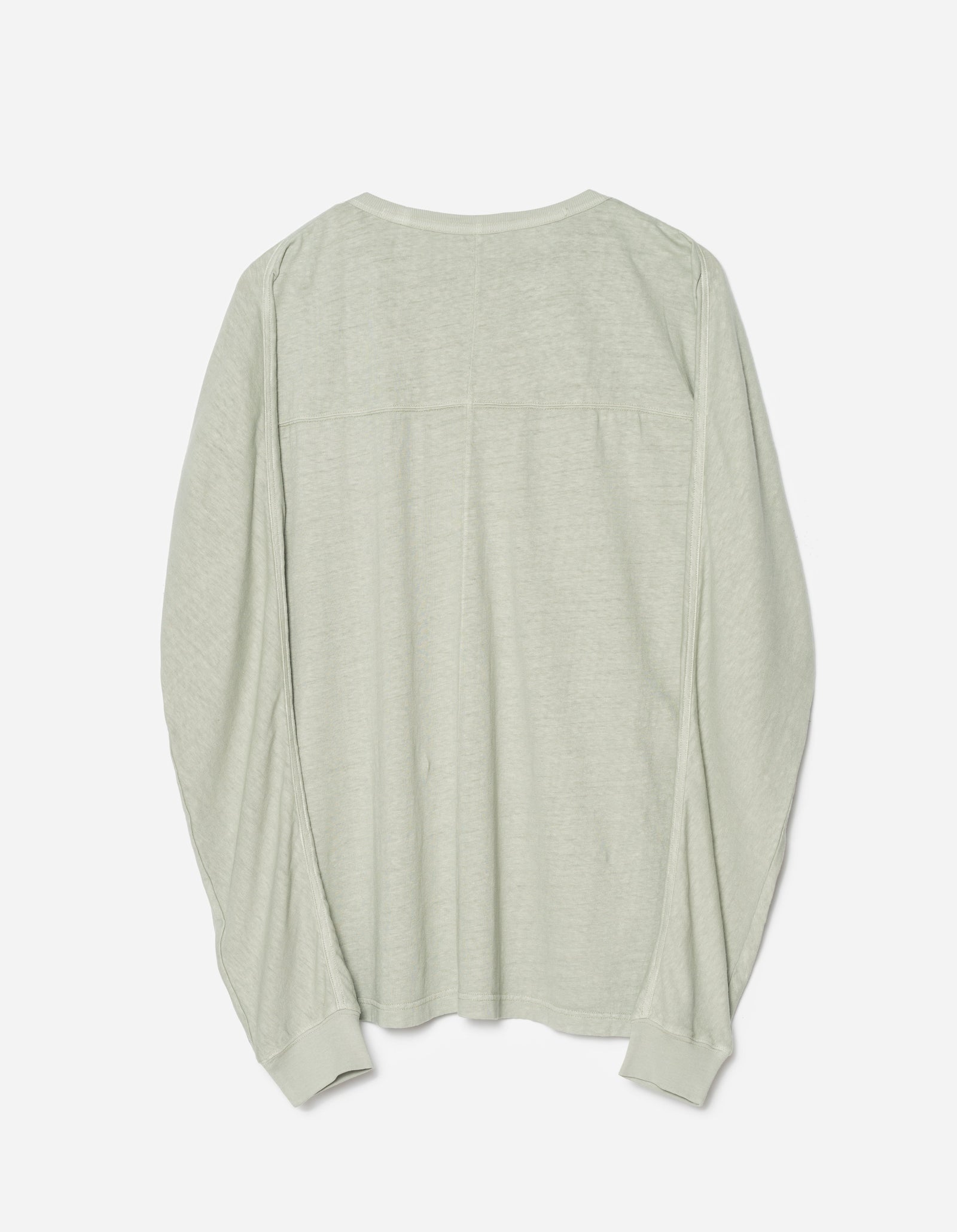 5245 Hemp Cross Oversized L/S T-Shirt Sage