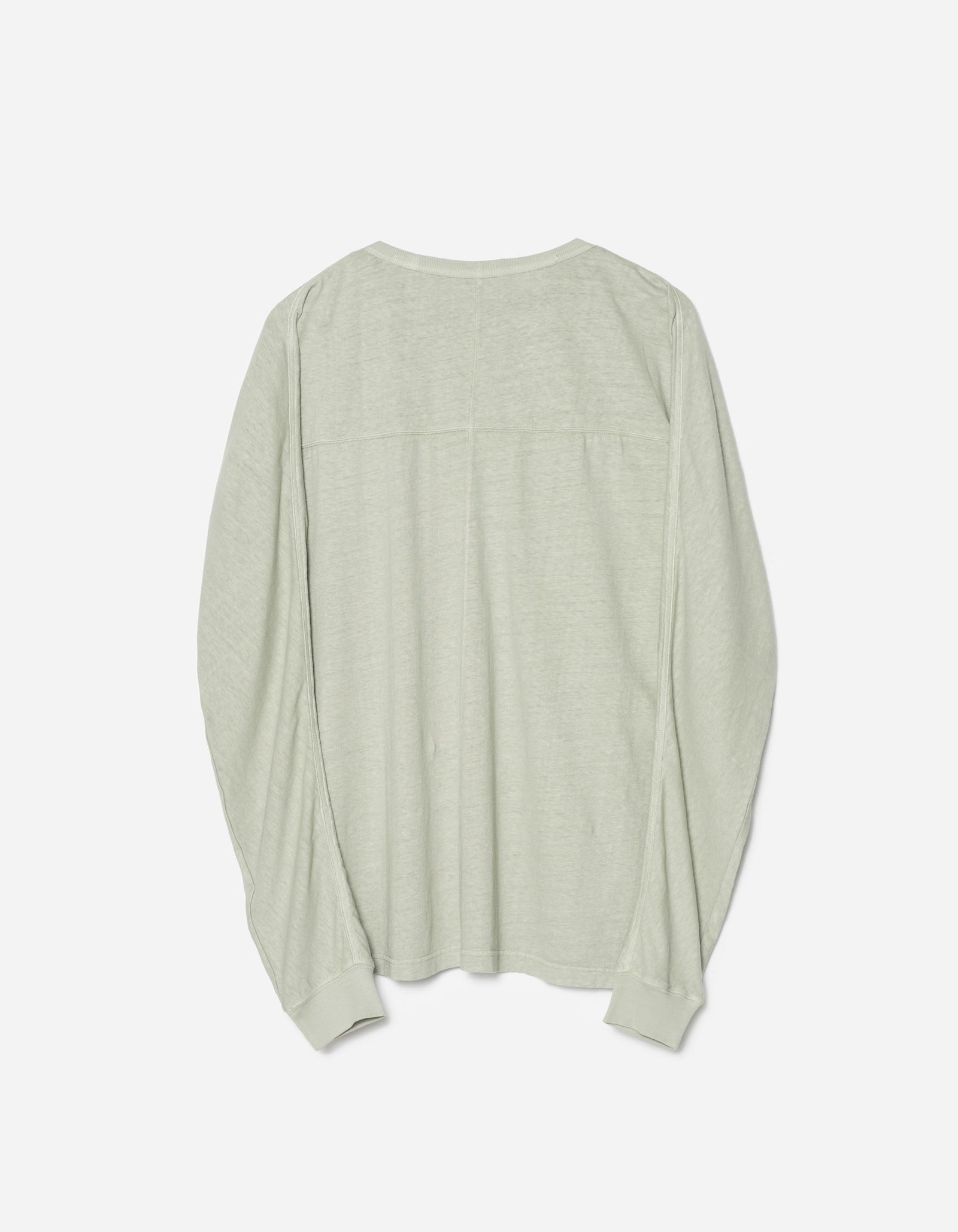 5245 Hemp Cross Oversized L/S T-Shirt Sage