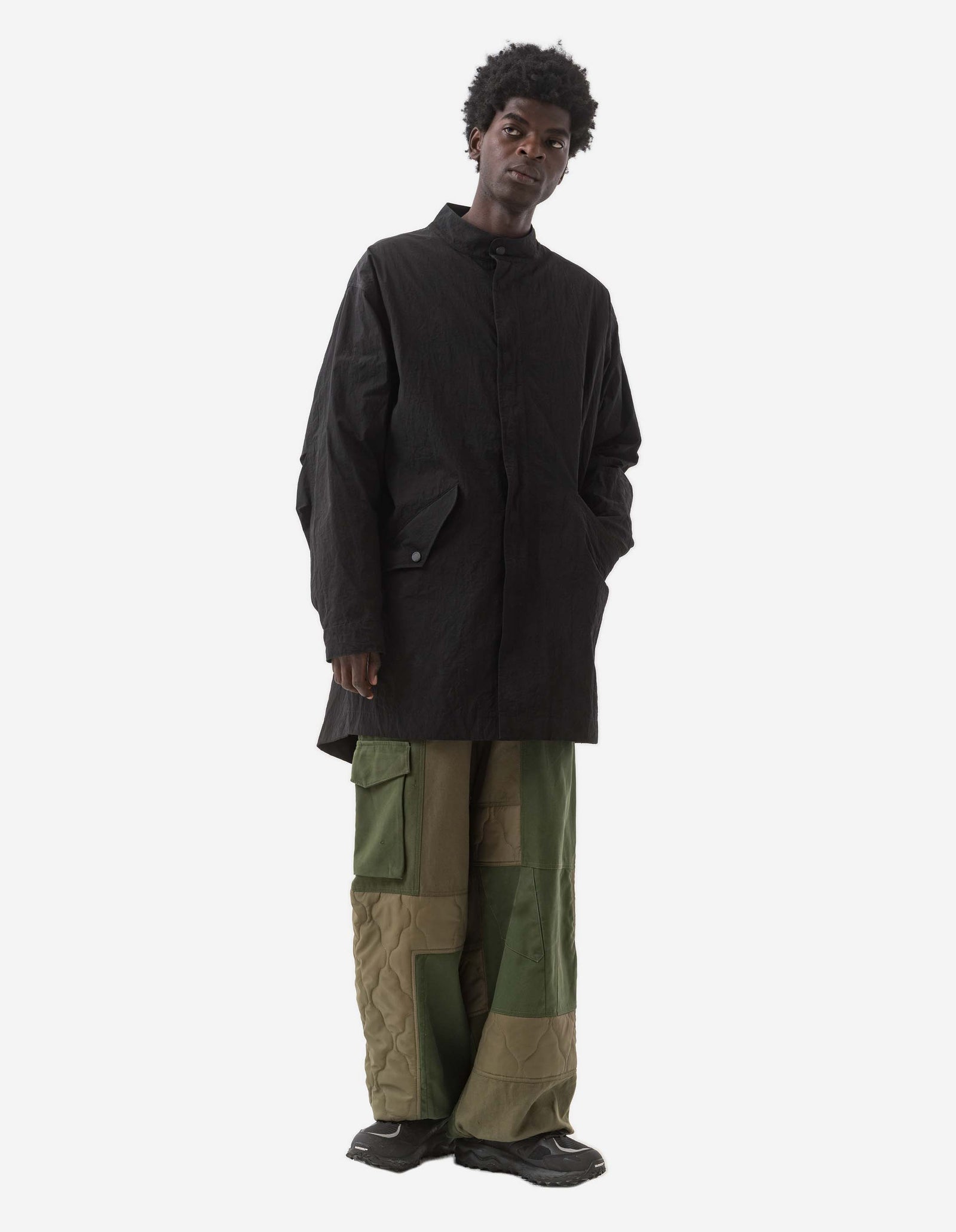 5251 WR M65 Fishtail Parka Black