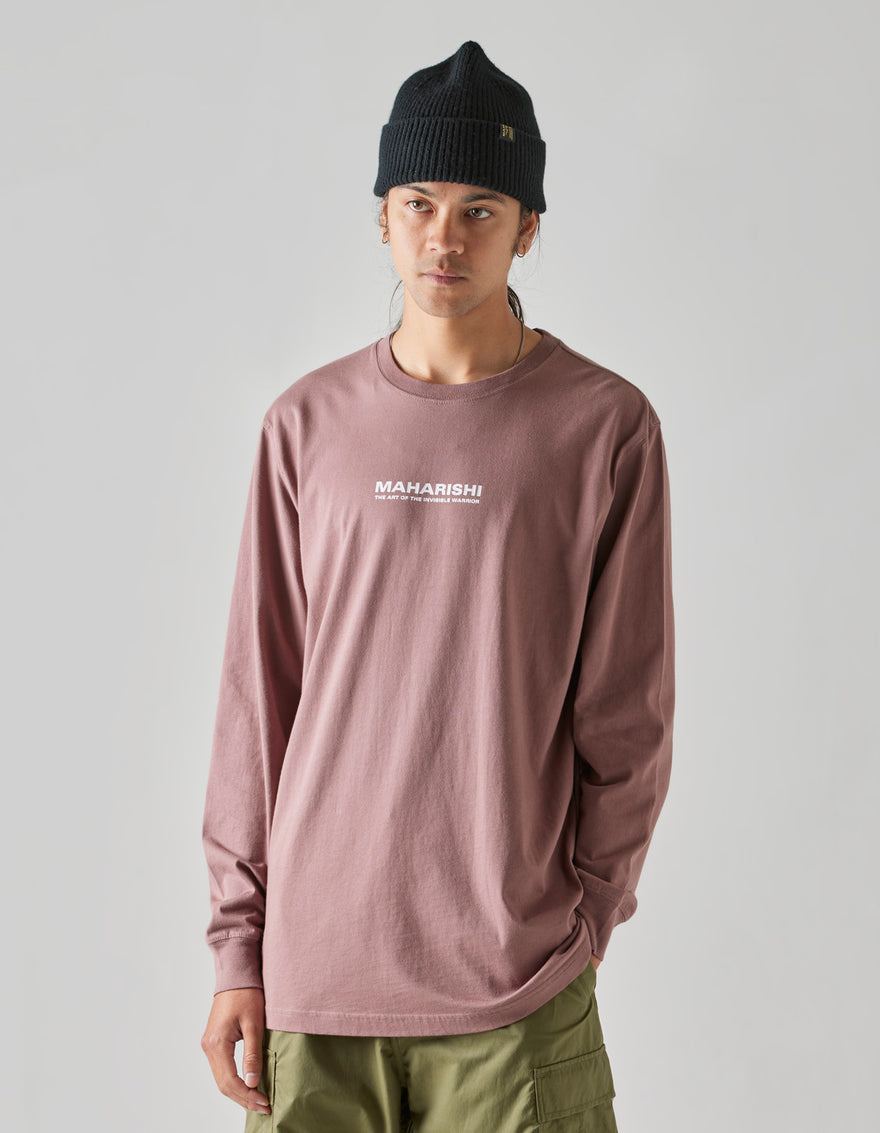1106 The Jaguar Mask L/S T-Shirt Murasaki Purple