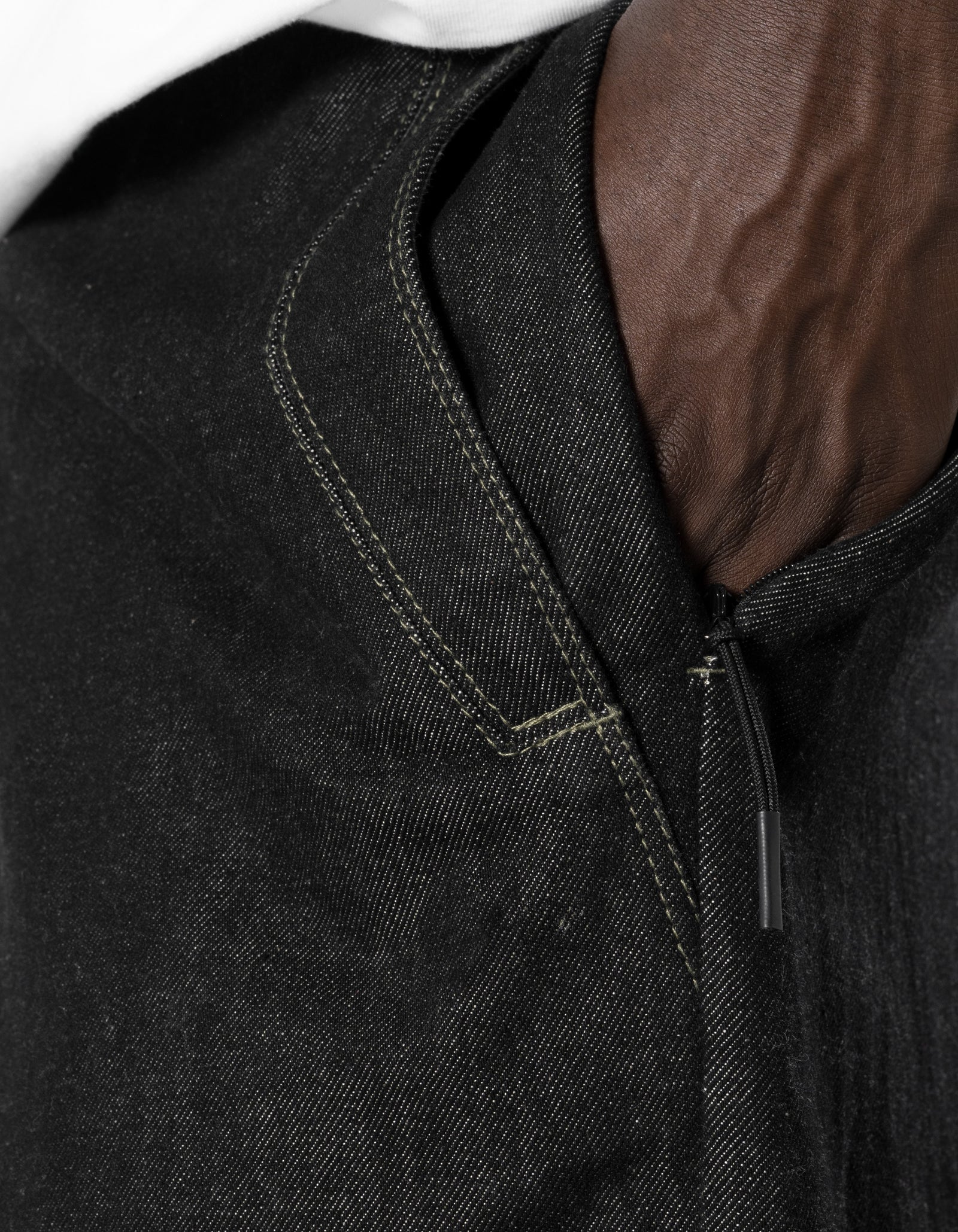 7700 Light Denim Loose Snopants® Black