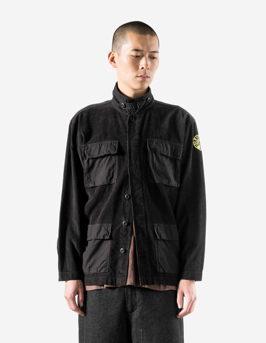 7708 Hemp Cord BDU Cargo Jacket Black
