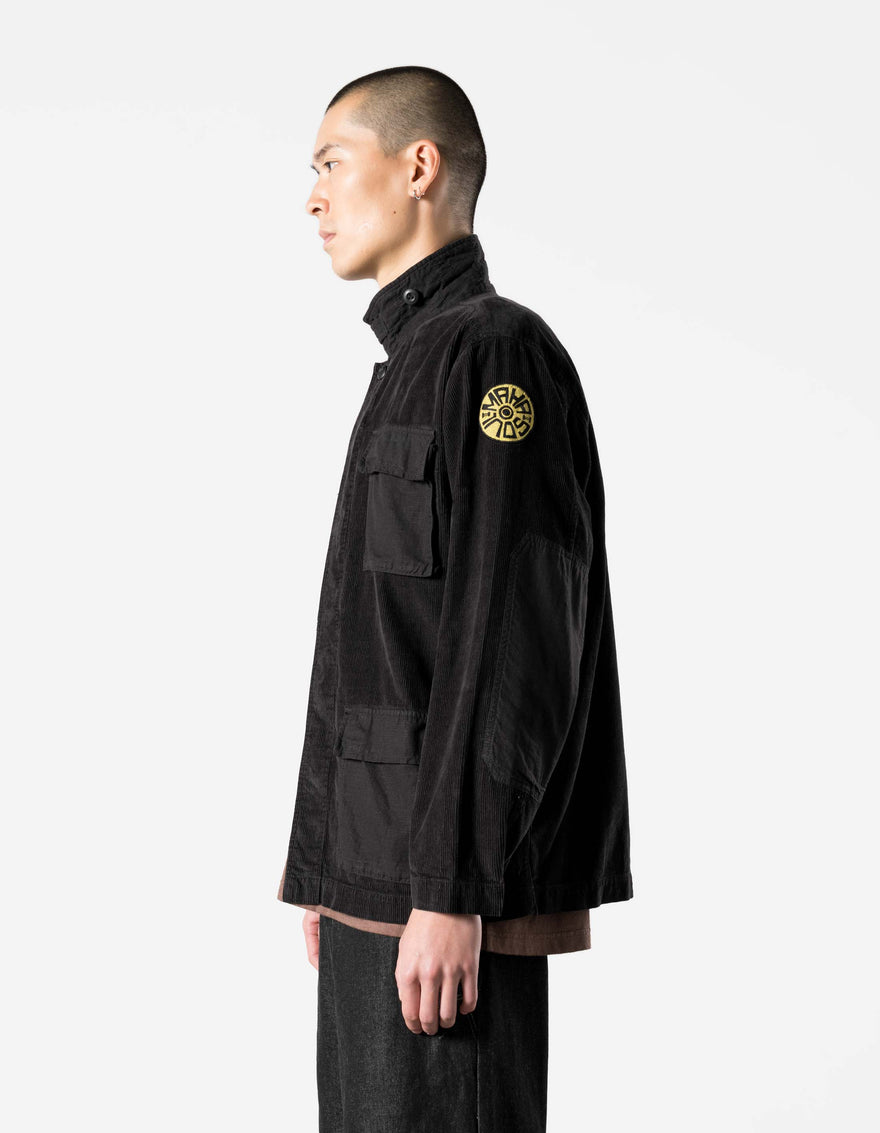 7708 Hemp Cord BDU Cargo Jacket Black