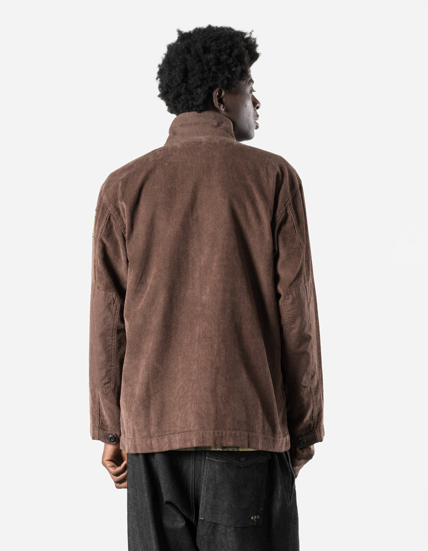 7708 Hemp Cord BDU Cargo Jacket Earth Brown