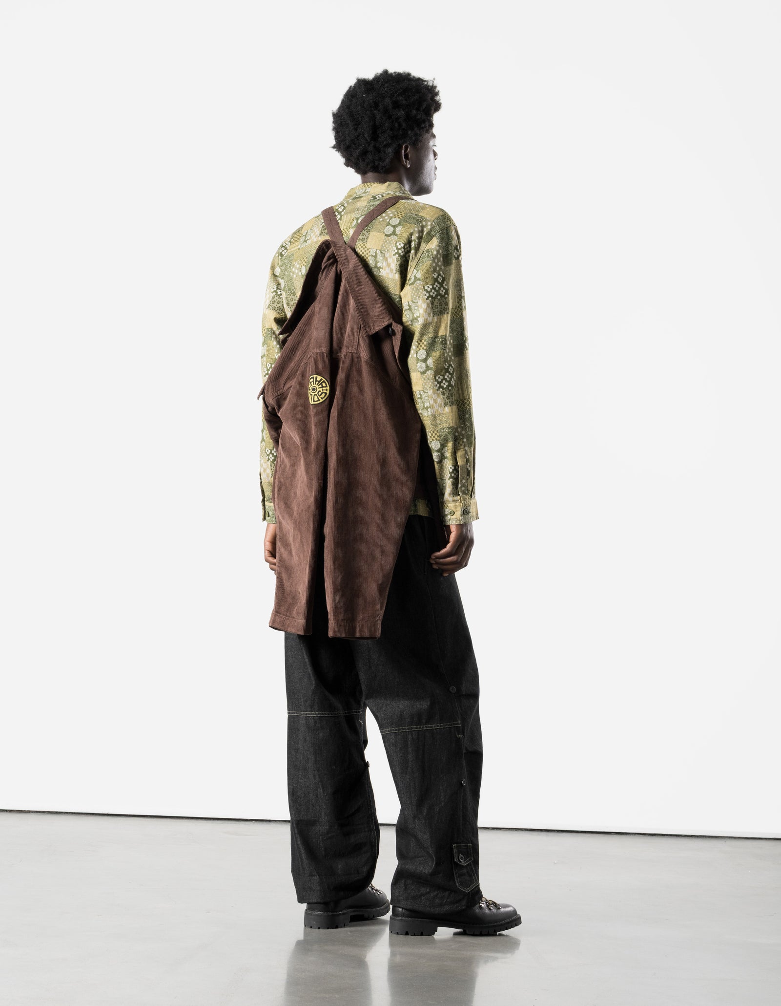 7708 Hemp Cord BDU Cargo Jacket Earth Brown