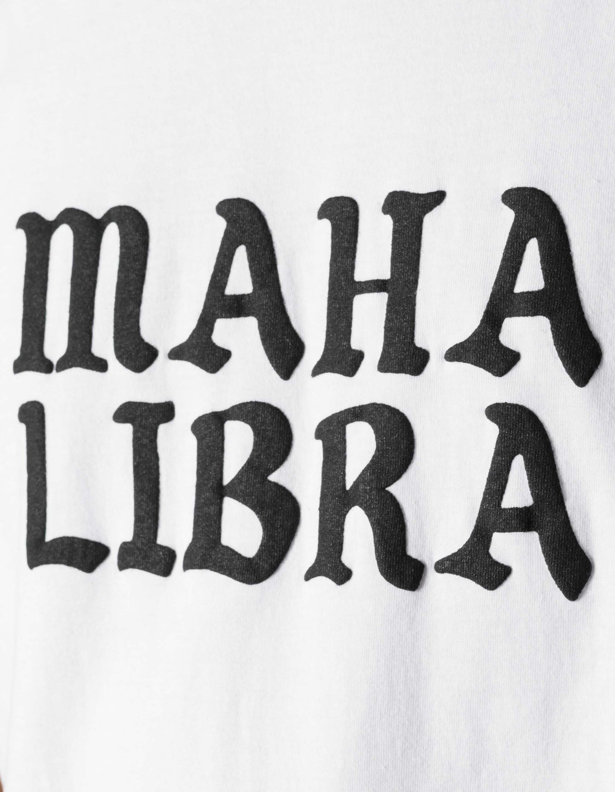 7737 Libra Organic Zodiac T-Shirt White