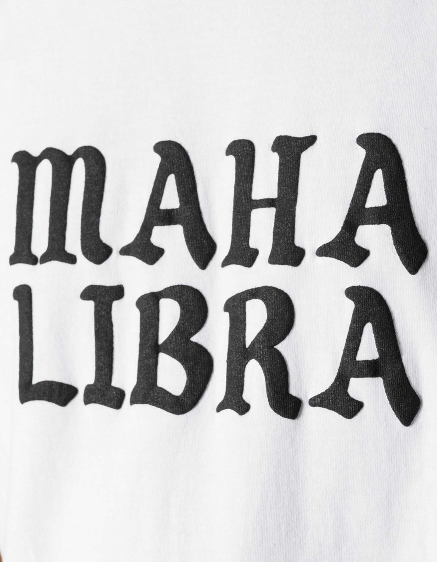 7737 Libra Organic Zodiac T-Shirt White