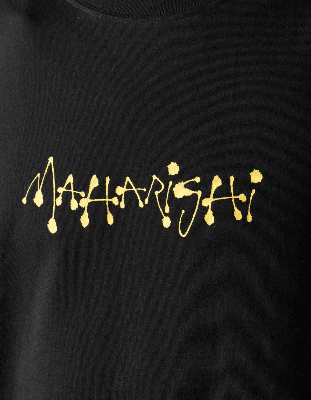 7805 Maha Calligraphy T-Shirt Black