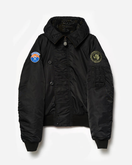 7215 Asym Arctic N2B Parka Black