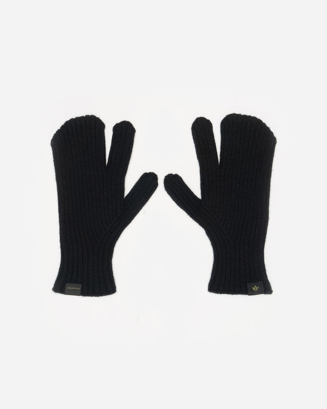 1538 Maha Wool Trigger Touch Gloves Black