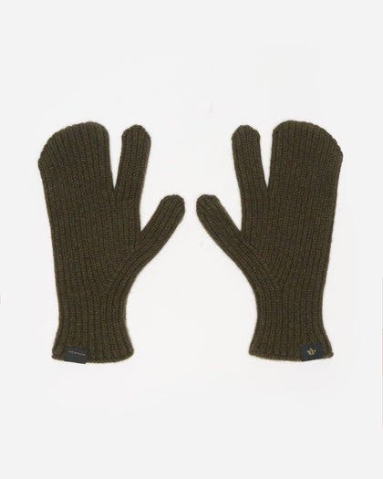 1538 Maha Wool Trigger Touch Gloves Olive
