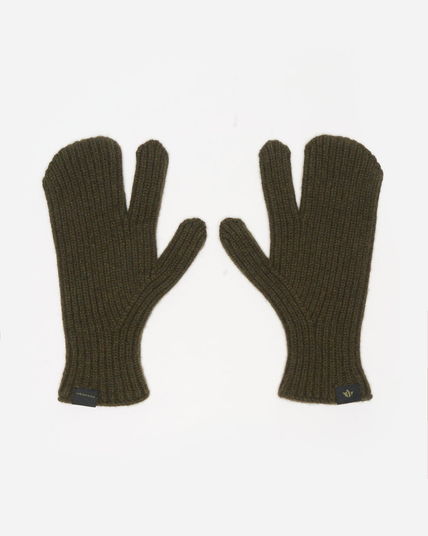 1538 Maha Wool Trigger Touch Gloves Olive