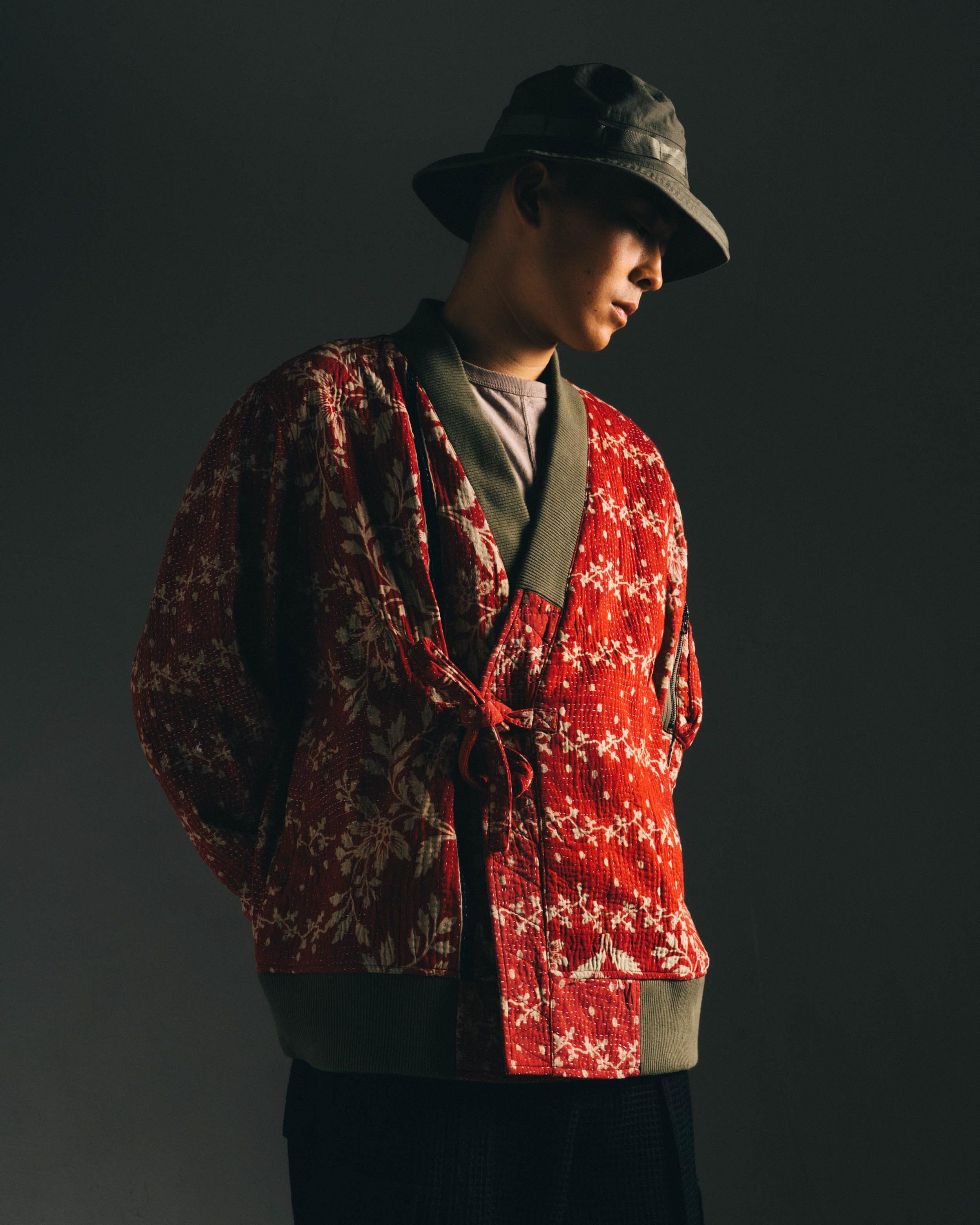 7191 Upcycled MA1 Kimono Multi – Maharishi