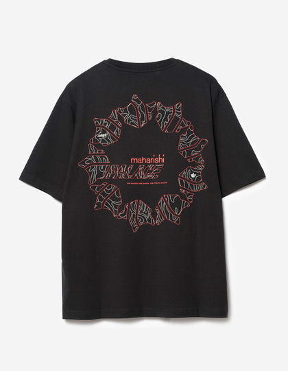 Palace Maharishi Temple Star T-Shirt Black
