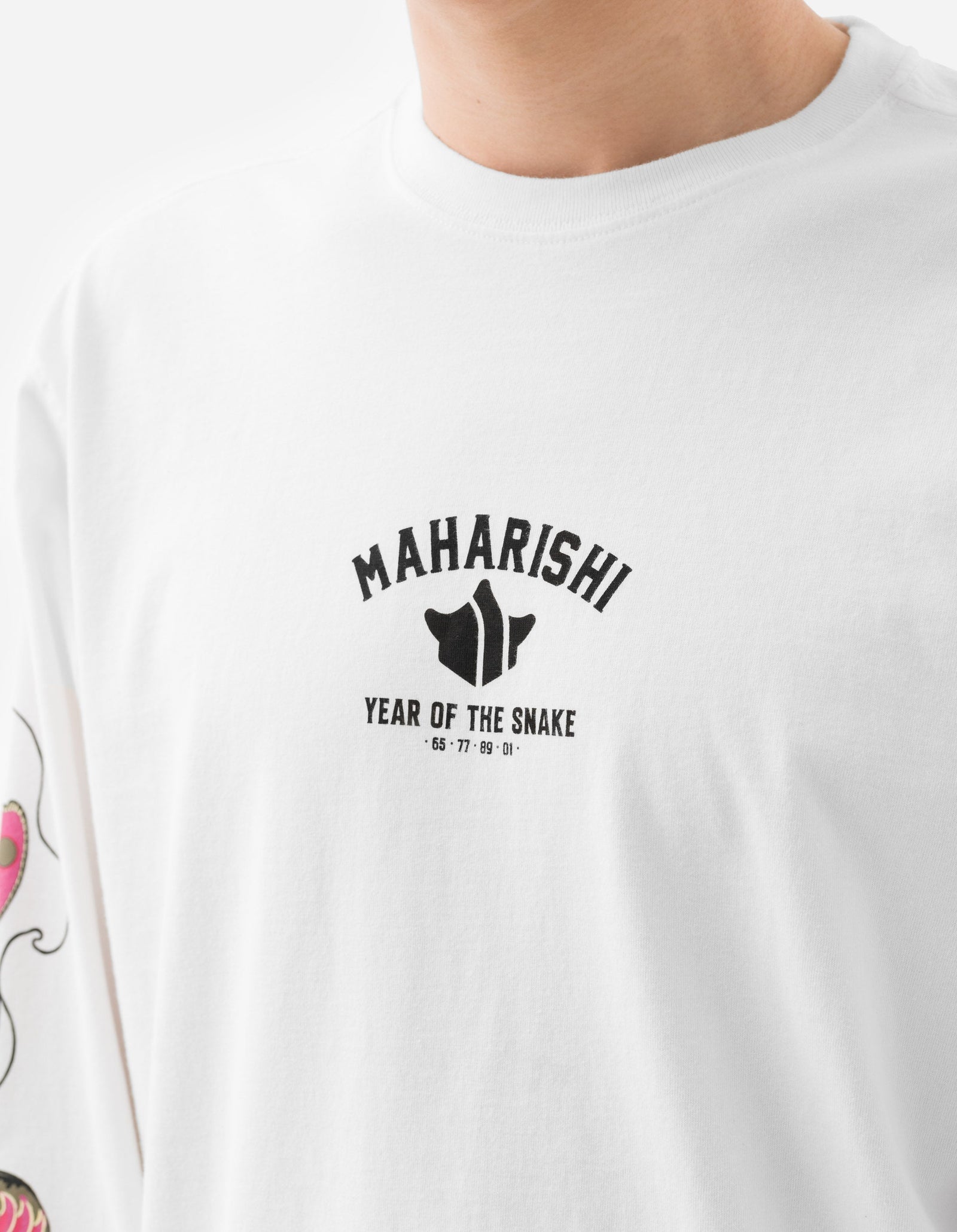 1452 Year of the Snake L/S T-Shirt White