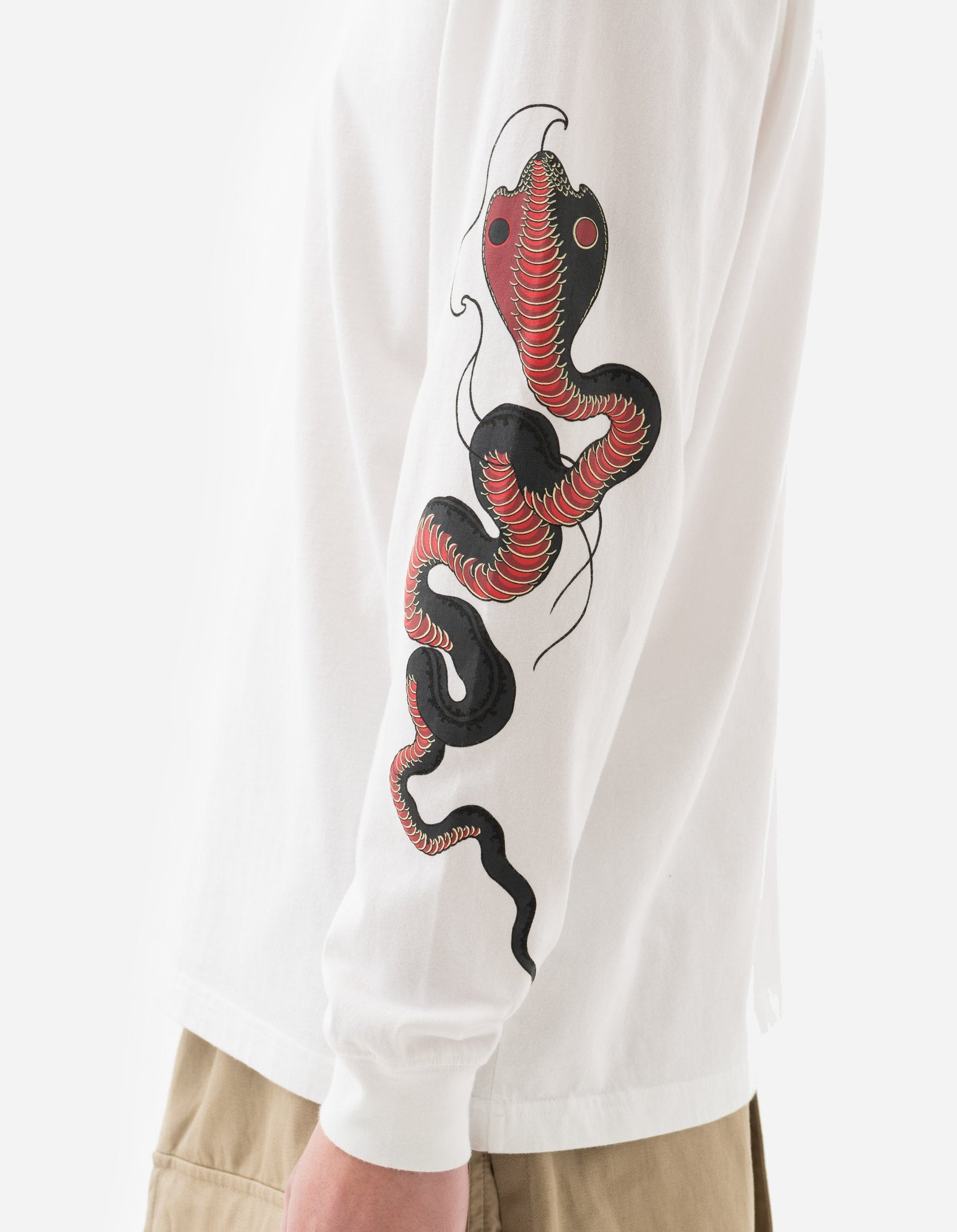 1452 Year of the Snake L/S T-Shirt White
