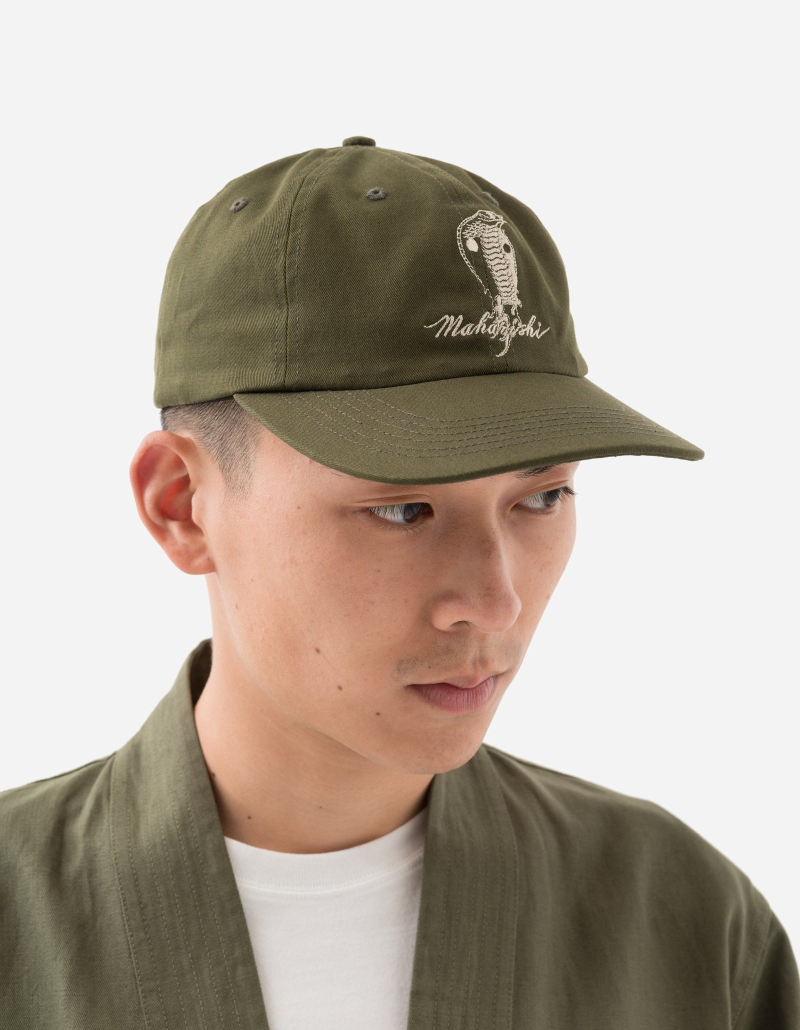 1454 Year of the Snake 6 Panel Cap Olive