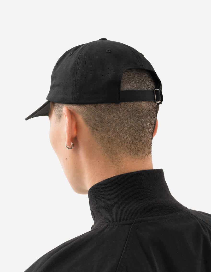 1458 Celeste Third Eye 6 Panel Cap Black