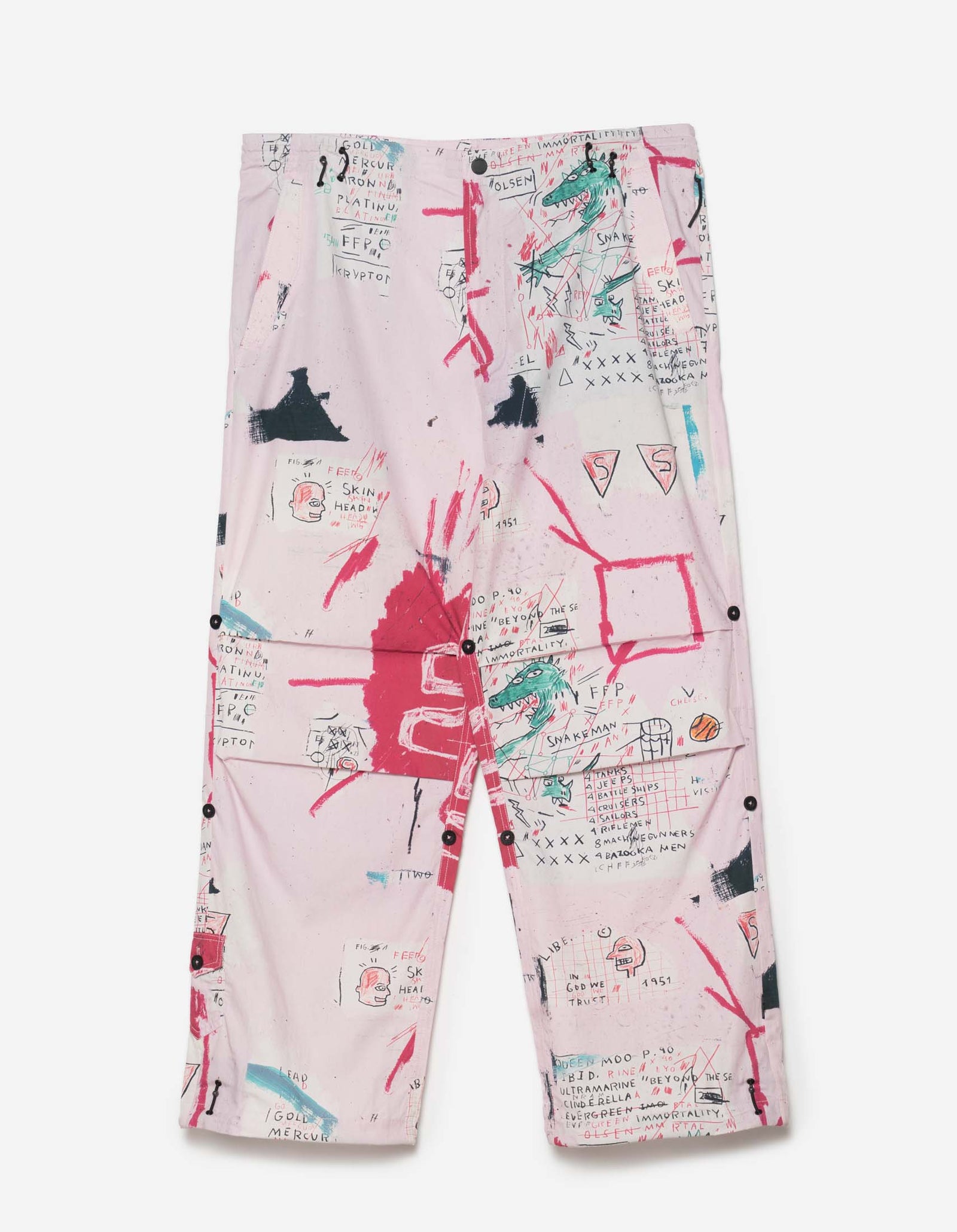 1488 Basquiat Year of the Snake Snopants Pink