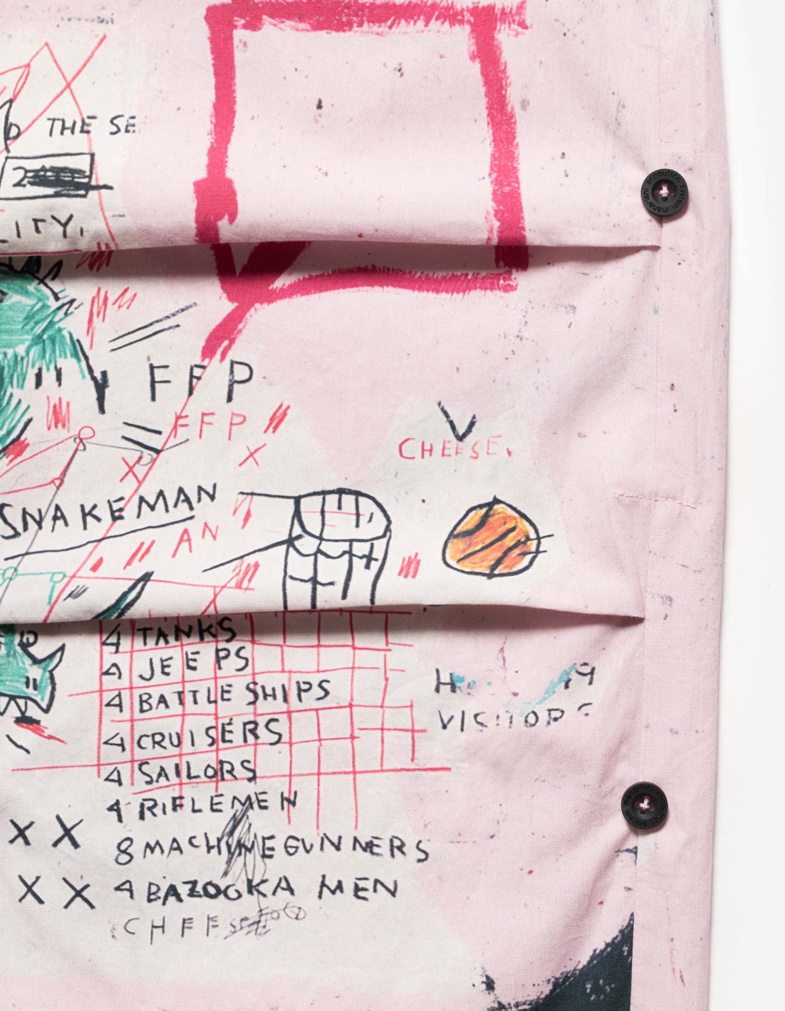 1488 Basquiat Year of the Snake Snopants Pink