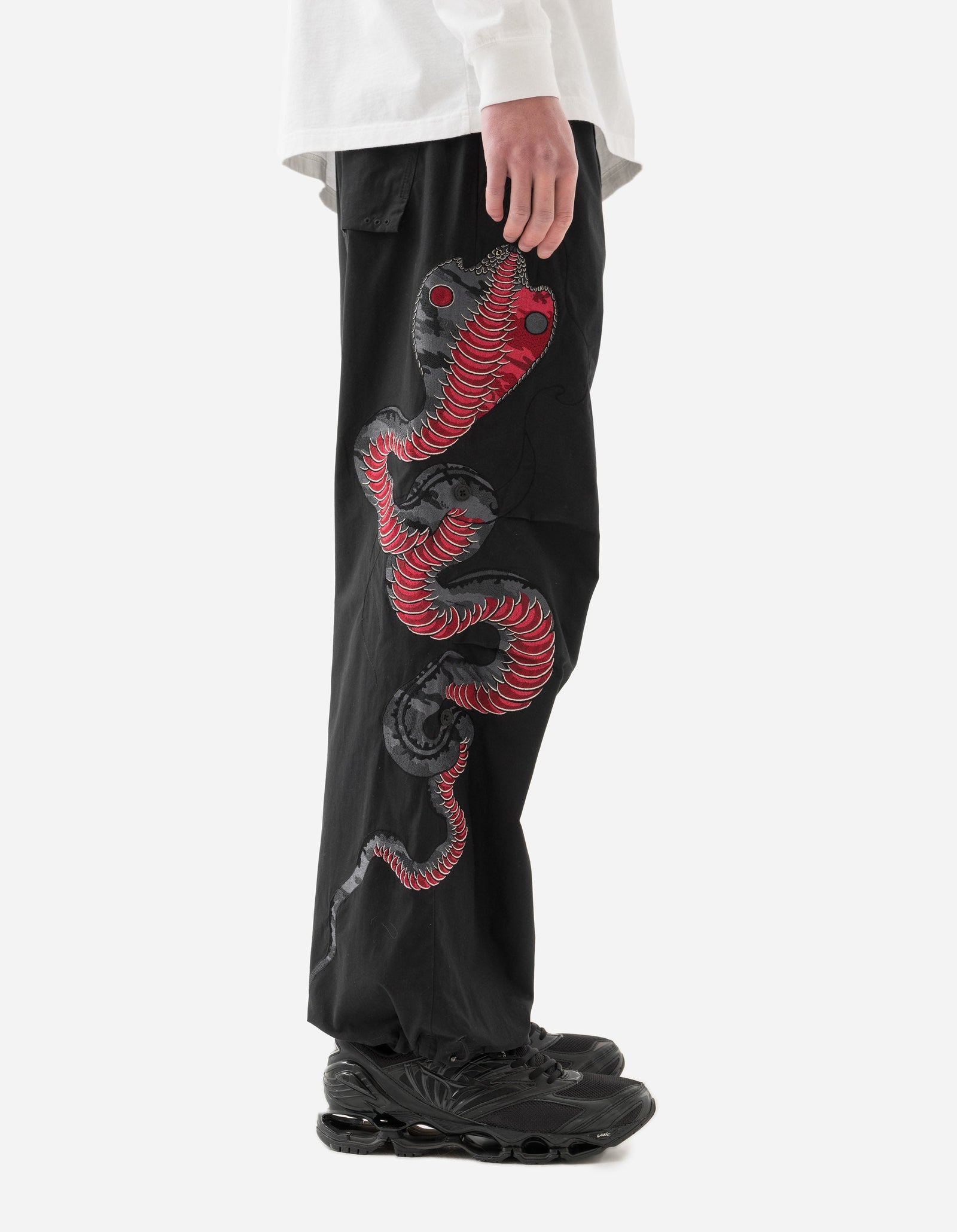 6007 Ying Yang Cobra Loose Snopants Black