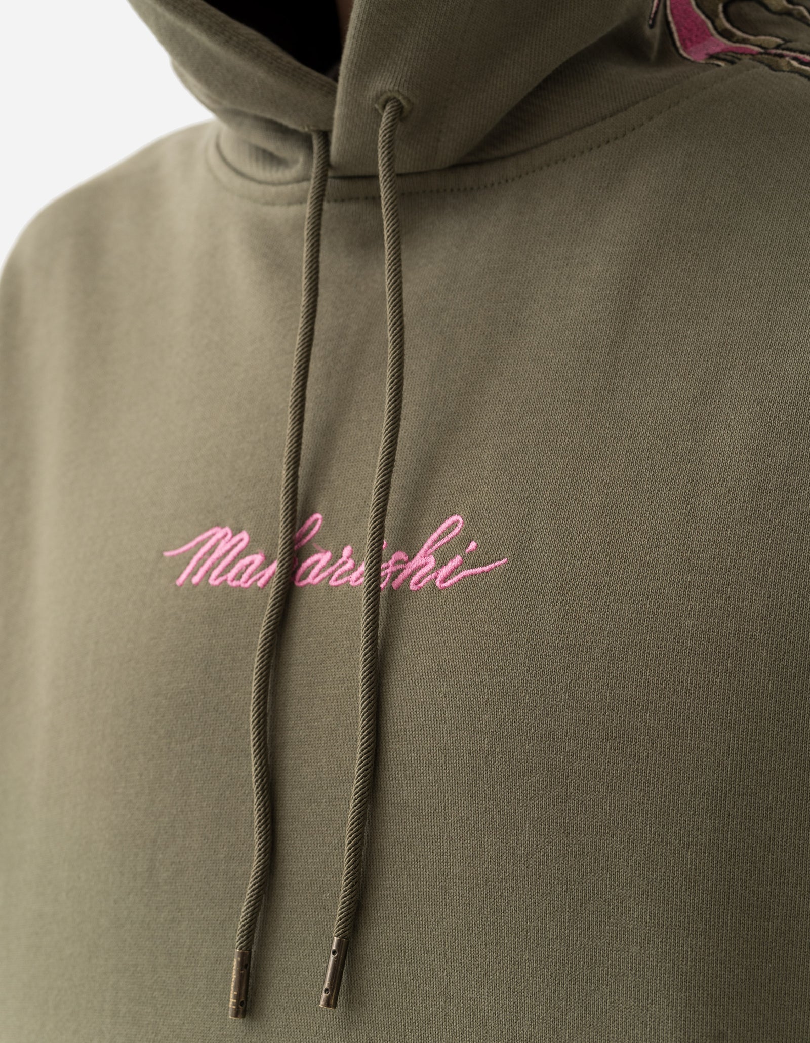 6010 Cobra Organic Hooded Sweat Olive OG-107F