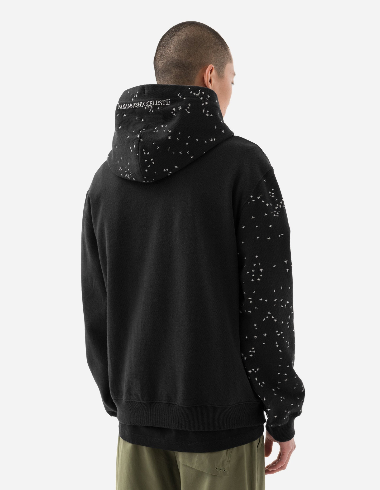 6015 Celeste Hooded Sweat Black