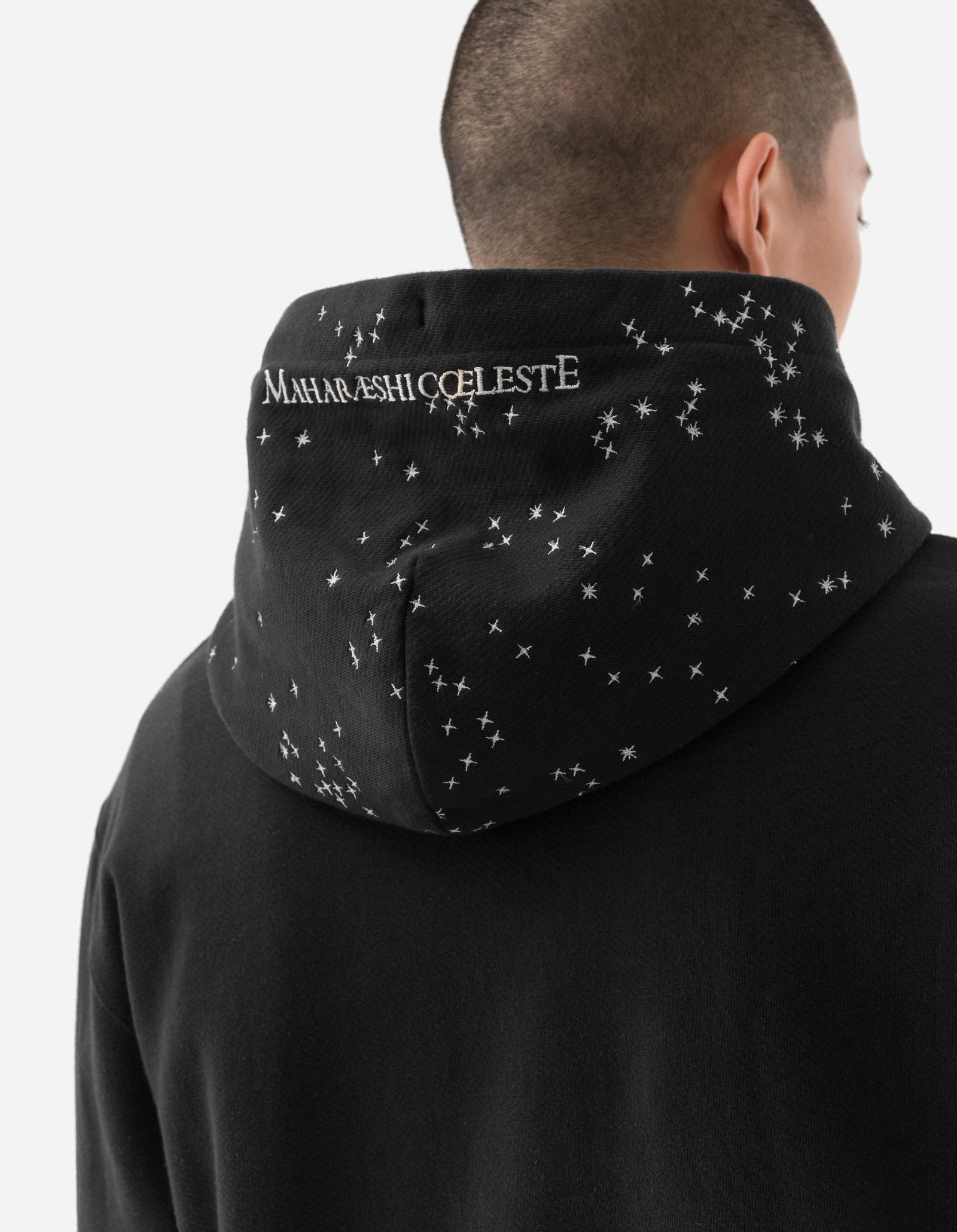 6015 Celeste Hooded Sweat Black